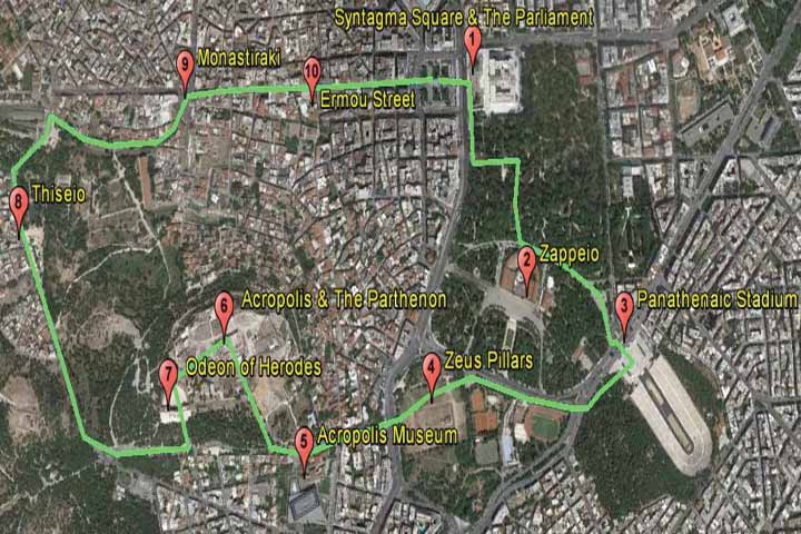 City Tour Of Athens